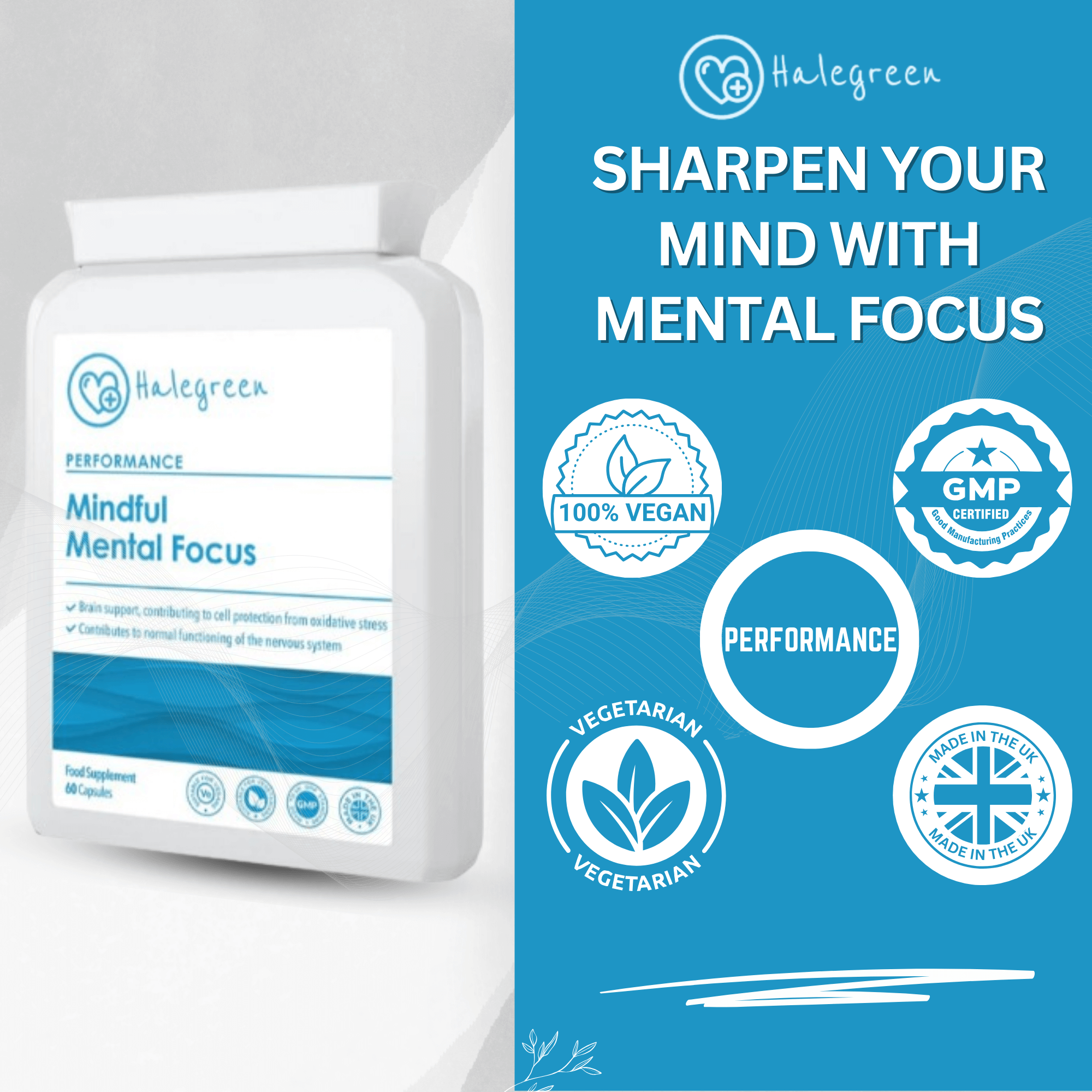 Mindful Mental Focus - 60 Capsules