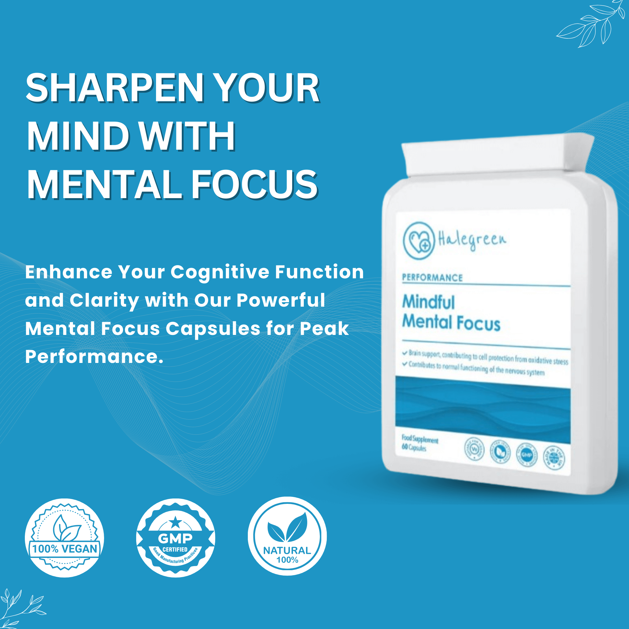 Mindful Mental Focus - 60 Capsules